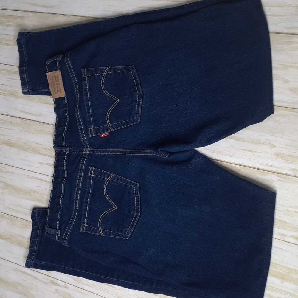 Levi's 710 Super Skinny Adjustable Waist Girl Size 16 Reg